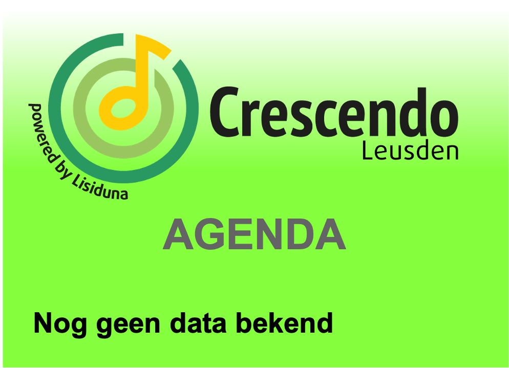 Agenda Crescendo 1